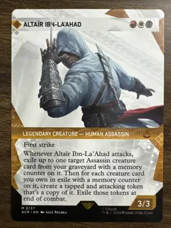 Altair Ibn-La'Ahad (Showcase) Universes Beyond: Assassin's Creed Reg (0137) NM - Image 1