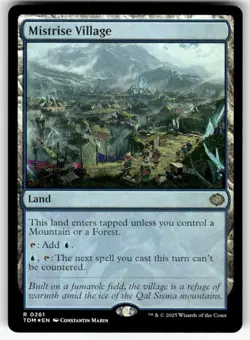 MTG | Mistrise Village FOIL | (NM) Tarkir: Dragonstorm - Image 1