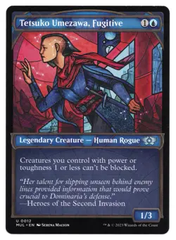 MTG Tetsuko Umezawa, Fugitive | #12 Multiverse Legends | English - Image 1