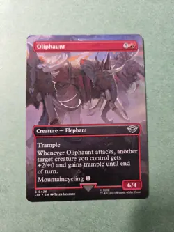 Oliphaunt - Borderless - MTG - LTR - NM - Image 1