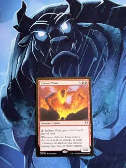 DDcards 🇨🇦MTG Magic The Gathering Commander Masters CMM Inferno Titan - Image 1