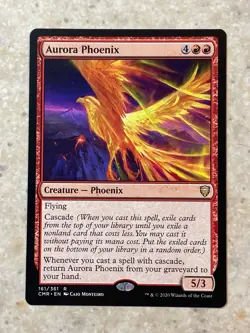 MTG NM Aurora Phoenix [Commander Legends] - Image 1