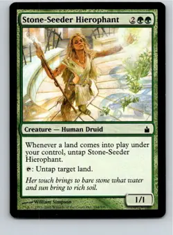 Magic the Gathering Stone-Seeder Hierophant Ravnica: City of Guilds MTG - Image 1