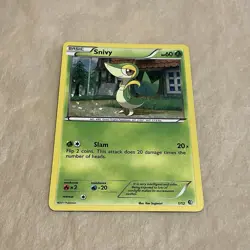 Pokemon Snivy #1/12 Bunnelby #10/12 McDonald's Promo Lot of 2 - Image 1