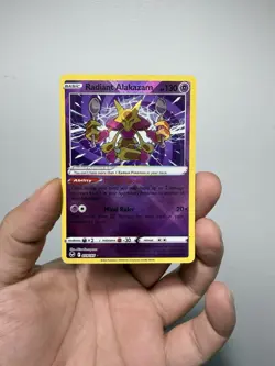 Pokemon Alakazam TCG Card Radiant Silver Tempest 059/195 - Image 1