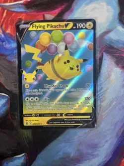 Flying Pikachu V 006/025 Celebrations NM Ultra Rare Pokemon Card - Image 1