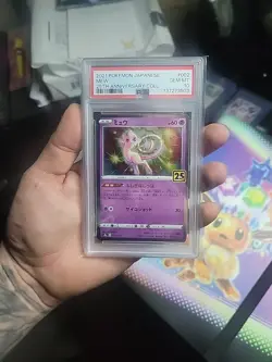 2021 POKEMON JPN 25TH ANV COLL #002 MEW- PSA 10 - Image 1