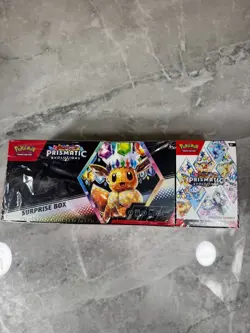 Pokemon TCG Prismatic Evolutions Surprise Box + Booster Bundle Sam's Exclusive - Image 2