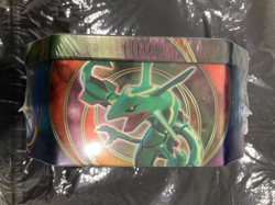Pokemon 2015 rayquaza ex tin brand new sealed - Image 4