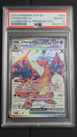 Pokemon - Charizard ex SVP 056 **GEM MINT PSA 10** Black Star Promo - Image 1
