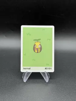Sunkern - Kernal #191 Pookiemoot Series 2 Custom Fan Art Pokemon - Image 1