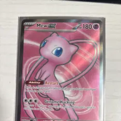 Pokemon TCG Mew EX 193/165 Ultra Rare Scarlet & Violet 151 Mint NM Condition - Image 4