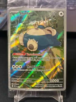 2023 POKEMON SVP EN-SV BLACK STAR PROMO 151 ELITE TRAINER BOX #051 SNORLAX - Image 1