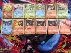 12 Vintage Pokemon lot EX Team Aqua&Magma, Hidden legends - Squirtle Bulbasaur - Image 1