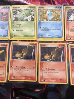12 Vintage Pokemon lot EX Team Aqua&Magma, Hidden legends - Squirtle Bulbasaur - Image 4