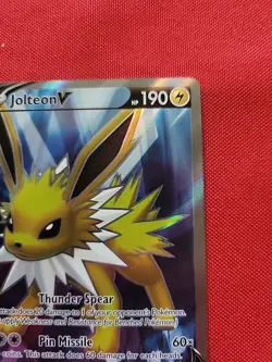 Pokemon; Jolteon V #177/203 Full Art Ultra Rare SWSH Evolving Skies - MINT -E111 - Image 5