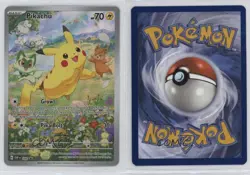 Pikachu (Paldea Adventure Chest) Holo Pokemon Scarlet & Violet Black Star Promo - Image 3