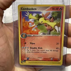 Pokemon Combusken - 27/109 Ruby and Sapphire LP Lightly Played English Vintage - Image 1