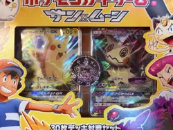 Pokemon 2017 Ash vs Team Rocket Japanese Sealed Deck Kit Pikachu GX Mimikyu GX - Image 2