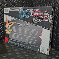 Pokemon TCG Black Bolt & White Flare Unova Victini Illustration Collection Box - Image 2