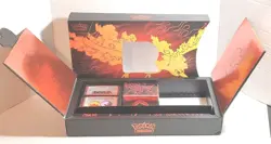POKEMON TEAM ROCKET'S MOLTRES UPC Ultra Premium Collection Mat, Deck Box & More - Image 1