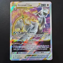 Pokemon TCG - Arceus VSTAR 123/17 Sword & Shield - Black Star Promo - NM - Image 3