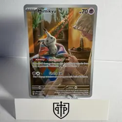 Pokemon TCG - Mimikyu 075 Paldean Fates - Black Star Promo - NM - Image 1