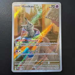 Pokemon TCG - Mimikyu 075 Paldean Fates - Black Star Promo - NM - Image 3