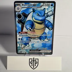 Pokemon TCG - Blastoise ex 184/165 SV151 - Ultra Rare Full Art Holo - NM - Image 1