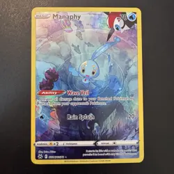 Pokemon TCG - Manaphy GG06/GG70 Crown Zenith - Ultra Rare Holo - NM - Image 3