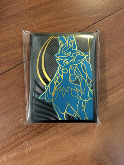 Pokemon TCG Mega Evolution Mega Lucario New Sealed ETB Sleeves - Image 1