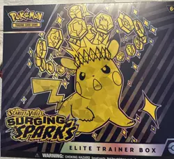 Pokemon TCG Scarlet & Violet Surging Sparks Elite Trainer Box - Image 1