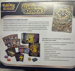 Pokemon TCG Scarlet & Violet Surging Sparks Elite Trainer Box - Image 2