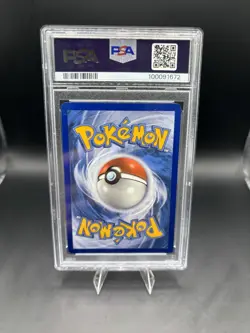2019 POKEMON SM TAG TEAM TINS PROMO FULL ART/CELEBI & VENUSAUR GX PSA 9 - Image 4