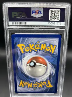 2019 POKEMON SM TAG TEAM TINS PROMO FULL ART/CELEBI & VENUSAUR GX PSA 9 - Image 5