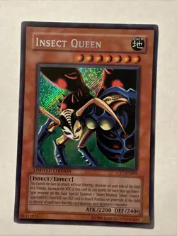 Insect Queen CT1-EN005 YuGiOh Collectible Tins 2004 Holo - Image 1