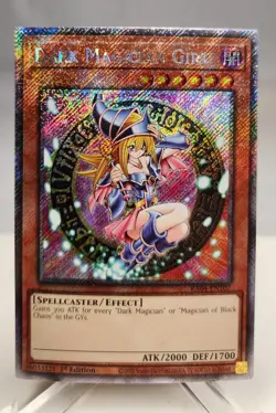 Dark Magician Girl 3rd Art Platinum Secret Rare RA04-EN107 Yu-Gi-Oh! - Image 1