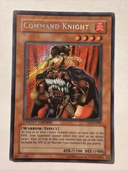 Command Knight CT1-EN003 YuGiOh Collectible Tins 2004 Holo - Image 1