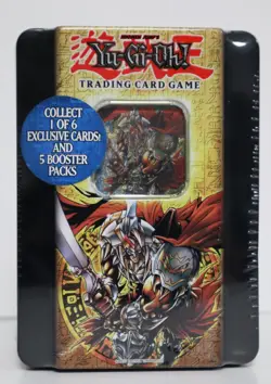 Yugioh 2005 GILFORD THE LIGHTNING Holiday Tin - Mint Condition - Factory Sealed! - Image 2