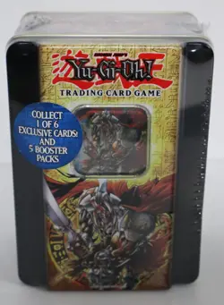 Yugioh 2005 GILFORD THE LIGHTNING Holiday Tin - Mint Condition - Factory Sealed! - Image 3