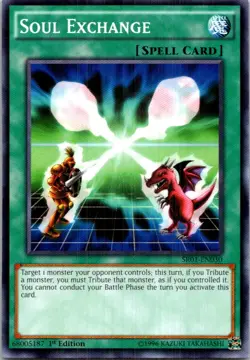 Soul Exchange #SR01-EN030 Yugioh 1st Edition Lightly played - Image 1