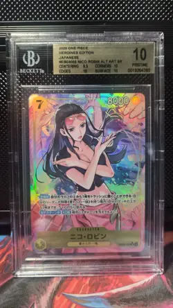 Nico Robin(Alternate Art) EB03-055 Extra Booster: One Piece Heroines Jap. BGS 10 - Image 1
