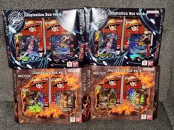 Lot Of 4 One Piece Illustration Boxes Volume 5 & 6 Two Each OP13 New Sealed - Image 1