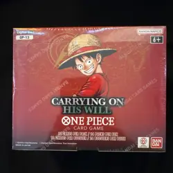 One Piece OP-13 Carrying on His Will New Booster Box English Sealed + CASE - Image 1