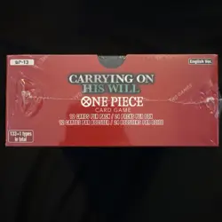 One Piece OP-13 Carrying on His Will New Booster Box English Sealed + CASE - Image 3