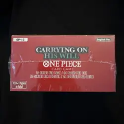 One Piece OP-13 Carrying on His Will New Booster Box English Sealed + CASE - Image 4
