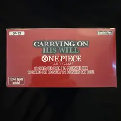 One Piece OP-13 Carrying on His Will New Booster Box English Sealed + CASE - Image 5