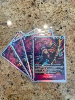 Trafalgar Law OP12-073 One Piece Legacy of the Master Foil ENGLISH SR - Image 3