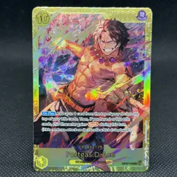 Portgas.D.Ace OP07-119 SEC - One Piece TCG English Near-Mint Foil Secret Rare - Image 1