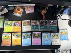 Pokemon Card Lot - 13 Destined Rivals MISSCUT ERROR - Image 1